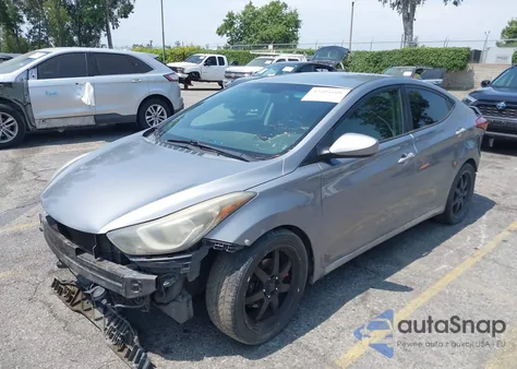 2014 Hyundai Elantra Se из США, поврежденный, VIN KMHDH4AE2EU119482
